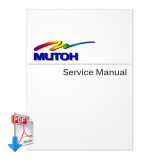 Manual de Servicio MUTOH PJ-1614NXE, PJ-2216NXE