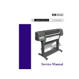 Manual de Servicio en Inglés HP DesignJet 1050C 1055CM