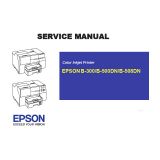 Manual de Servicio en Inglés Impresora Epson B-300/B-500DN/B-508DN