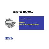 Manual de Servicio en Inglés Impresora Epson RX640 650