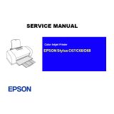 Manual de Servicio en Inglés Impresora Epson Stylus C67 68/D68