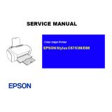 Manual de Servicio en Inglés Impresora Epson Stylus C87 88/D88