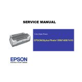 Manual de Servicio en Inglés Impresora Epson Stylus Photo 1390 1400 1410