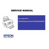 Manual de Servicio en Inglés Impresora Epson Stylus Photo R240 R245 R250