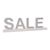 "SALE" White  Assembled Channel letter Track Installation (Magnetic counter) Arial 100MM High