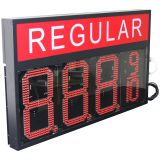 20" LED Gas Station Electronic Fuel Price Sign Red Color Motel Price Sign Regular
