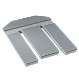 Double Sleeves Platen for MEM 16in x 20in/14in x 15in Heat Press