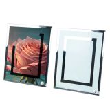 Cuadro Para Foto Sublimacion Vidrio Doble Borde Espejo 8"