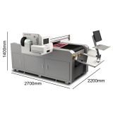 FY-VJET6042CW Spot Varnish/Hot Stamping UV Printer with SPT 1024GS Printhead