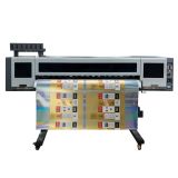 1.38m Roll to Roll UV Inkjet Printer with 1 Epson i3200U+3 Epson i1600U Printheads for Coated Paper, Duplex Paper, Gold/ Silver/ Laser Paper
