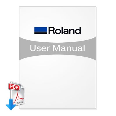 Manual del usuario (Descarga gratuita) Roland CM-24 Cortador de vinilo