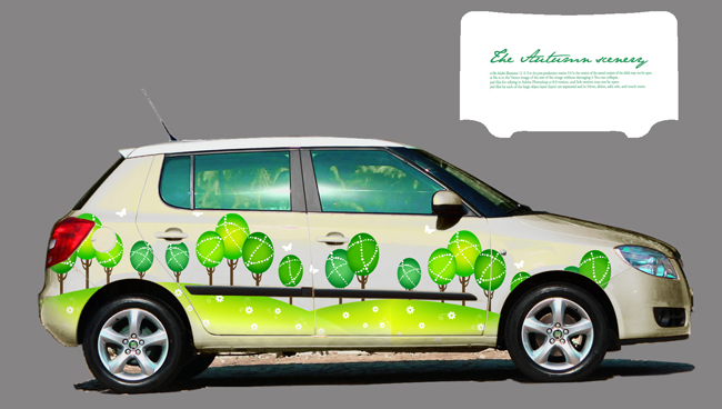 Self-adhesive Vinyl Film application