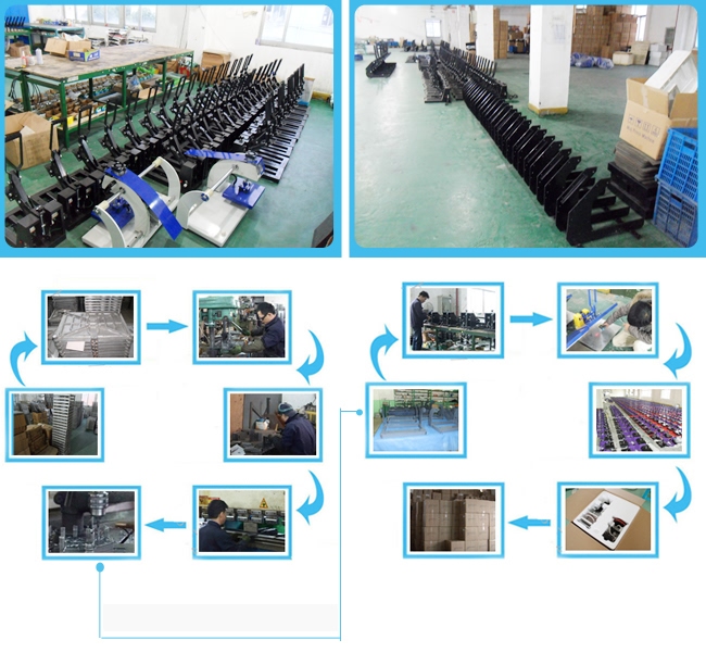 5 in 1 Combo Heat Press Machine process