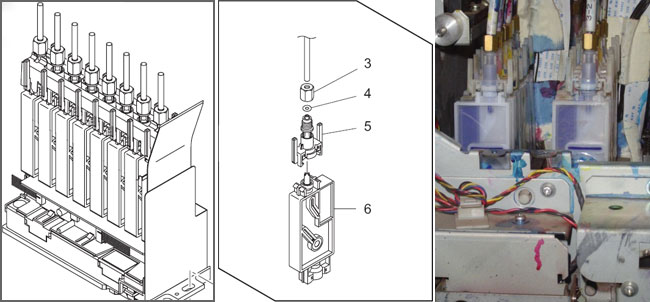 Mimaki JV5/JV33 Damper application