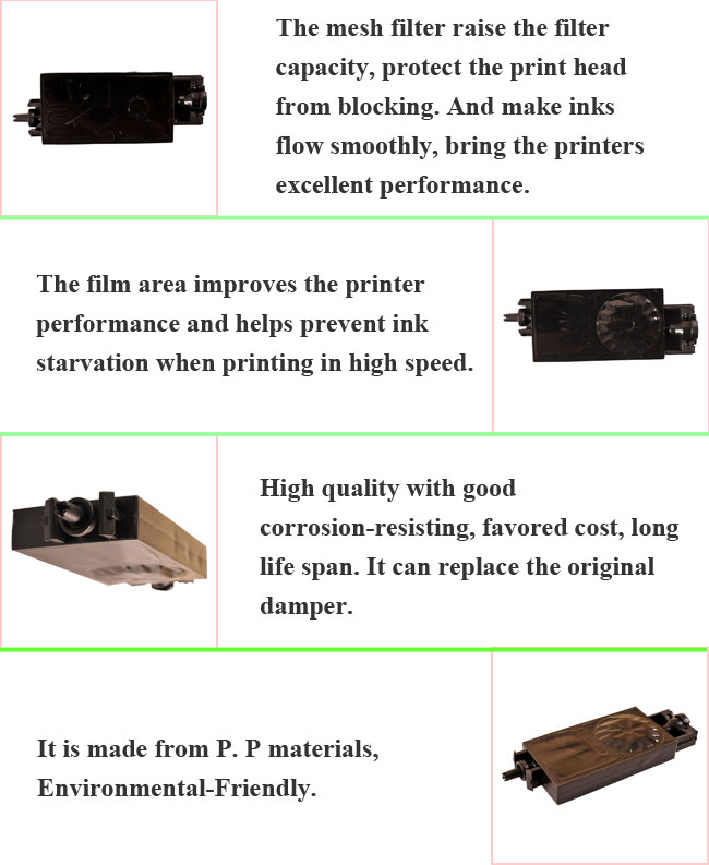 Mimaki JV5/JV33 Damper UV details