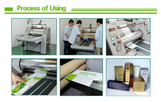 Thermal Laminating Film BOPP(Glossy)-TH20 usage