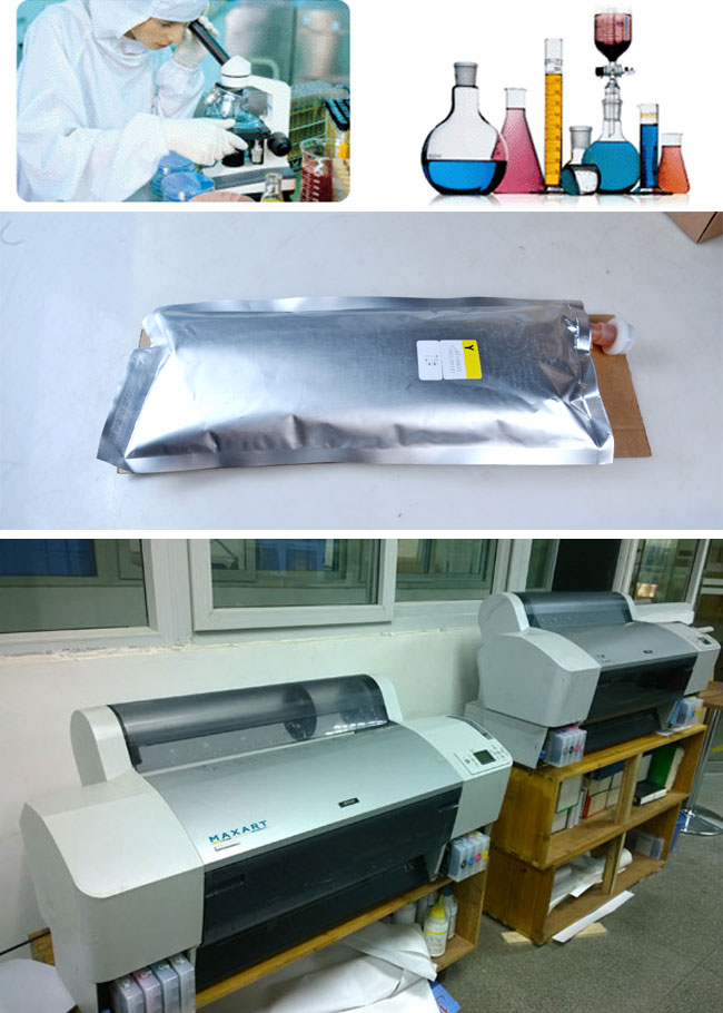 1000ML Reactive Ink Bag process