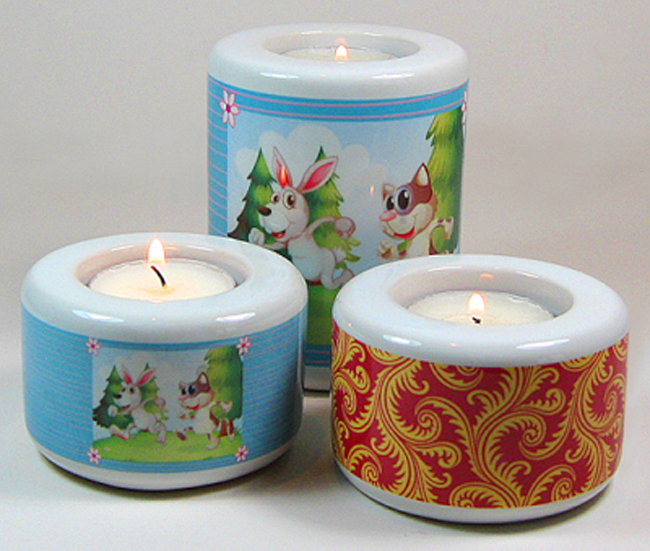 Sublimation Blank Candle Holder-Big