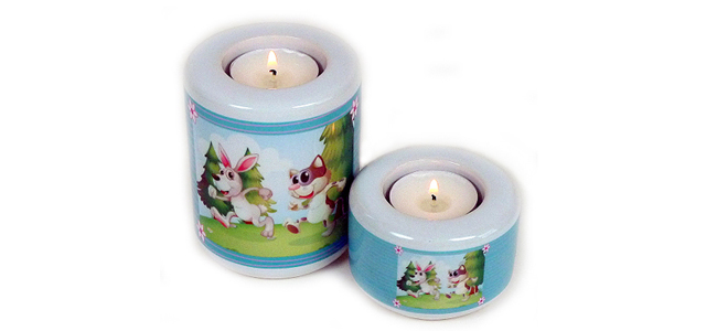 Sublimation Blank Candle Holder-Big