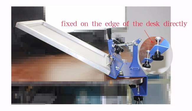 Desktop Fixed One-Piece Simple Screen Printing Chuck